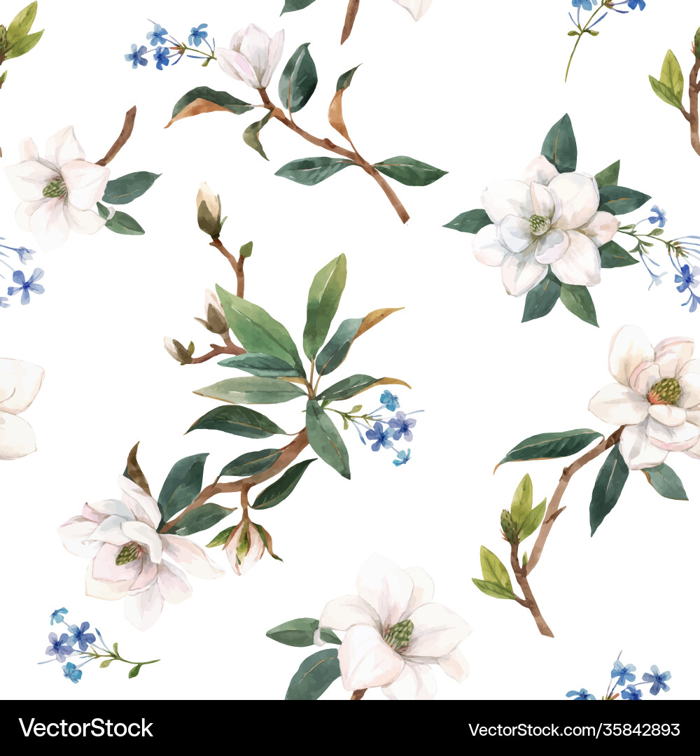 Beautiful seamless pattern with hand drawn Beautiful seamless pattern with hand drawn vector image