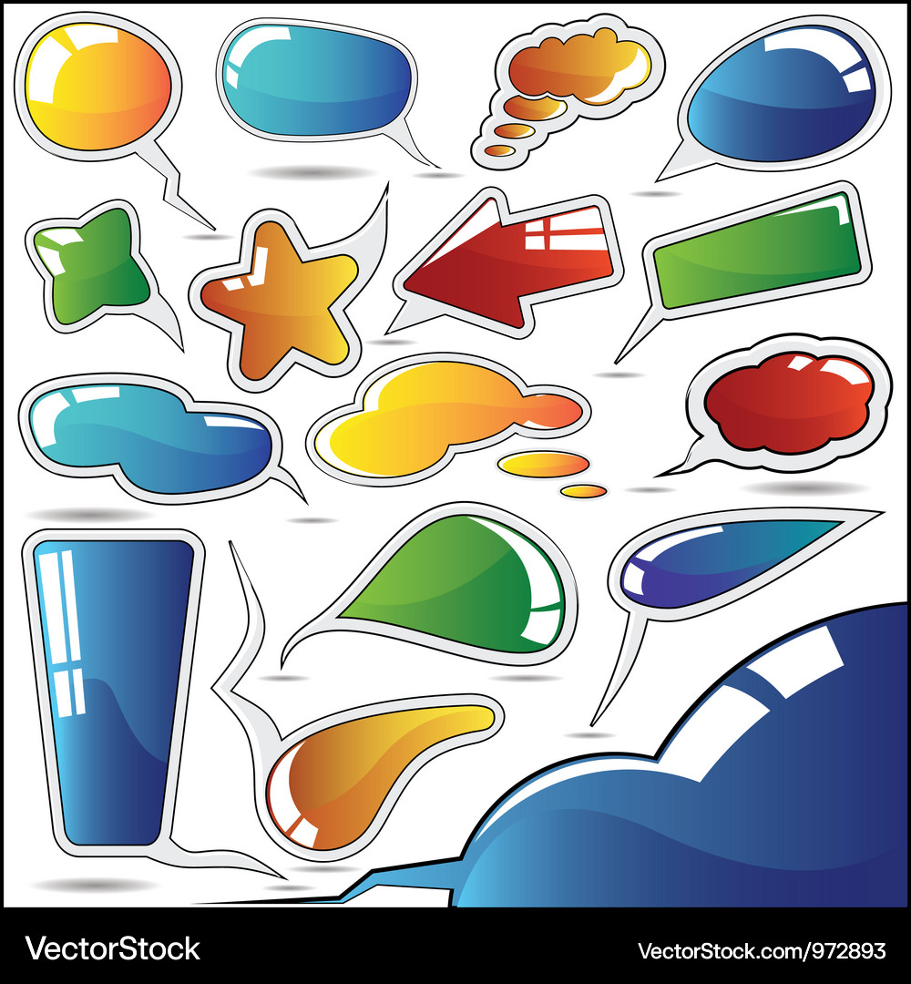 Chat bubble Vector Image