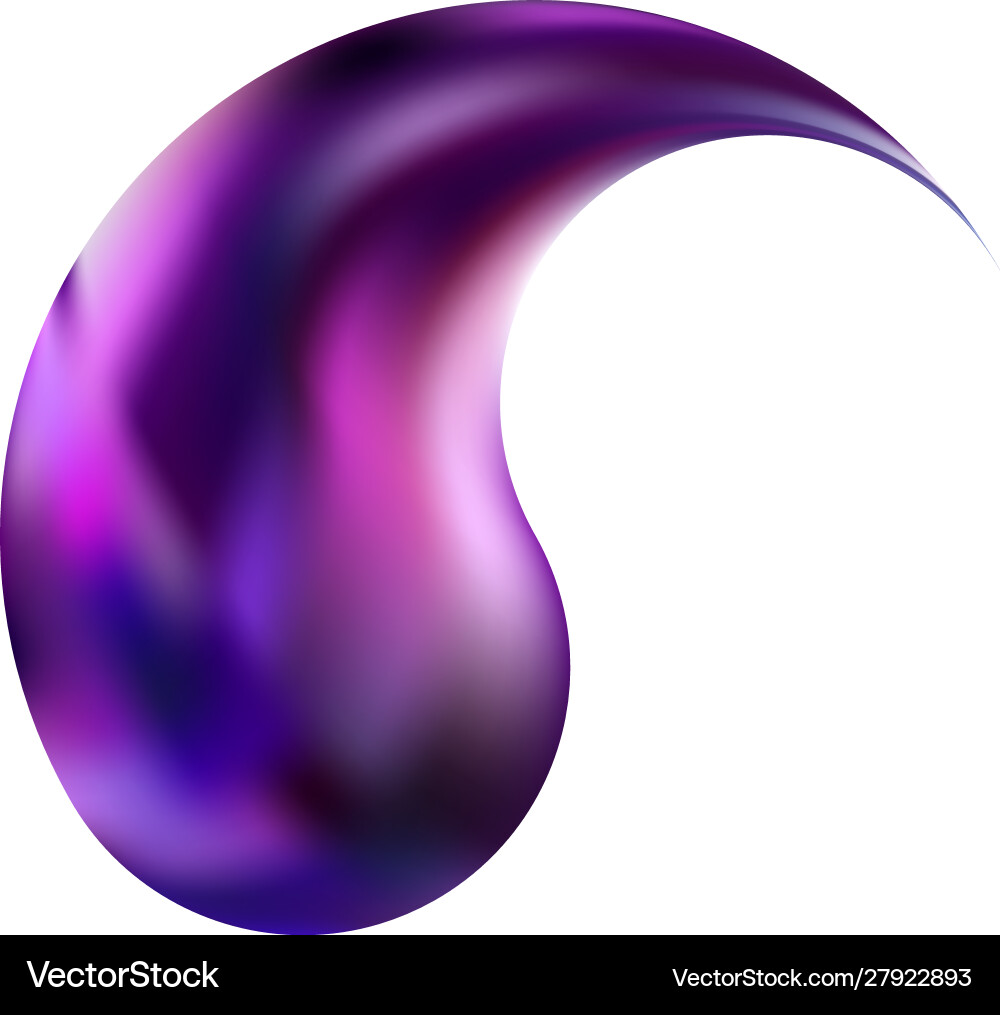 Chromatic background in form a shape Vector Image