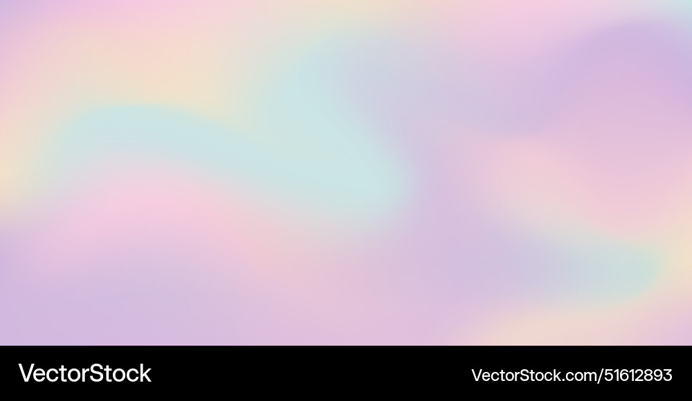 Iridescent Gradient Background vector image