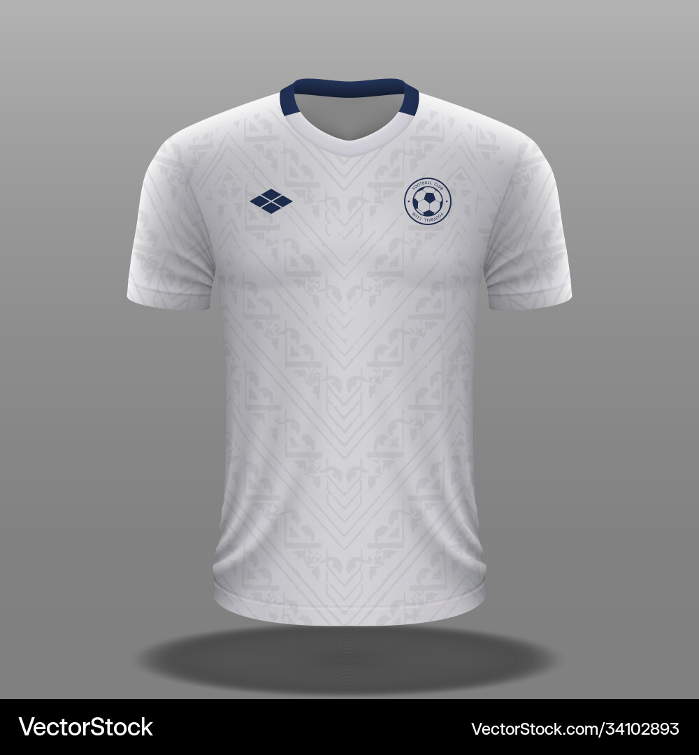 Italy Away Soccer Jersey 2020 vector image