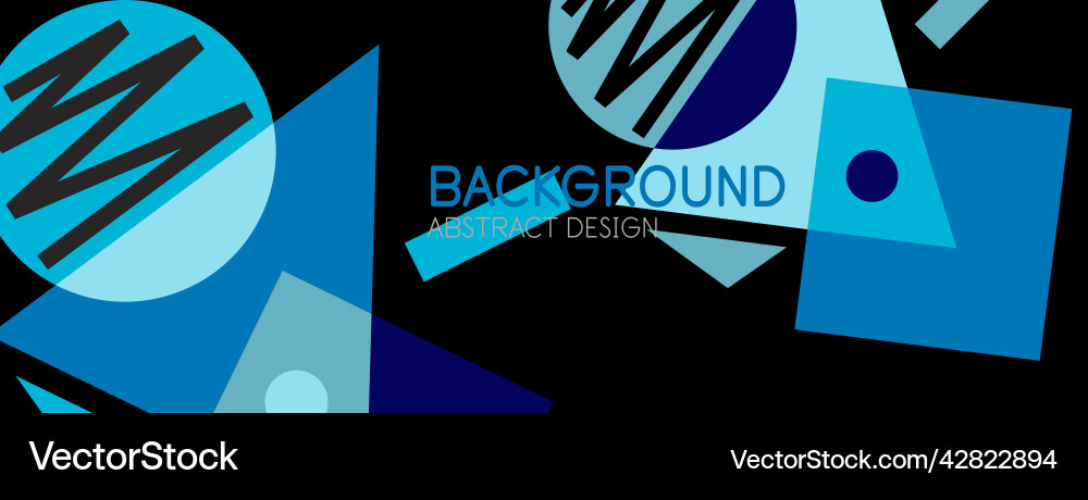 Abstract background with blocks lines geometric Abstract background with blocks lines geometric vector image
