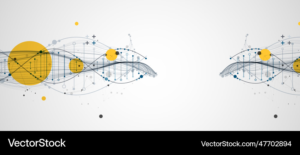 Abstract dna background with plexus effect Abstract dna background with plexus effect vector image