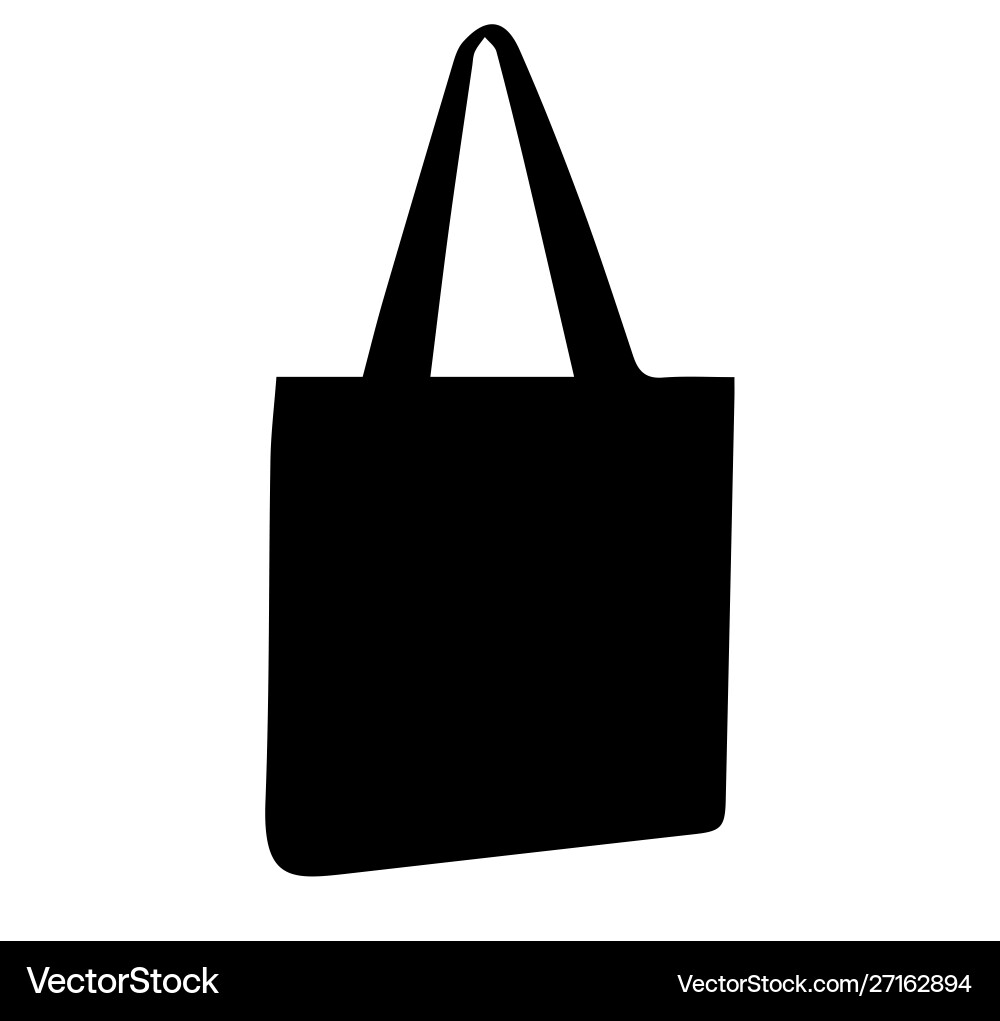 Bag icon on white background Vector Image