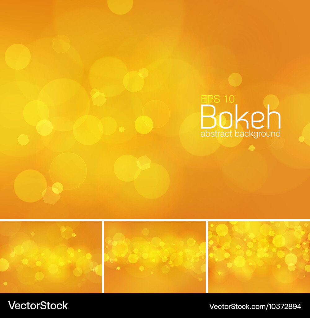 Bokeh Sparkle Abstract Background Vector Image