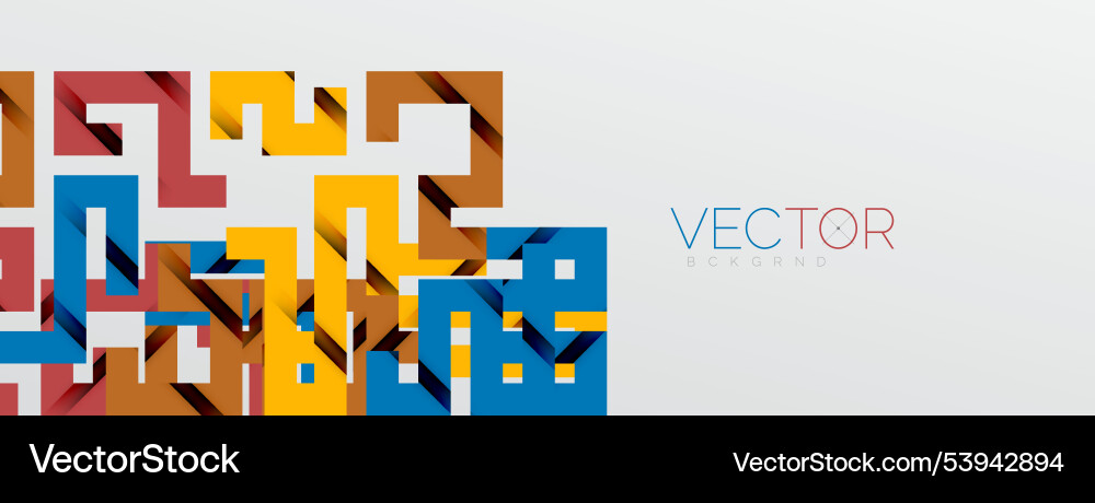 Color bend lines with shadow texture effect Vector Image