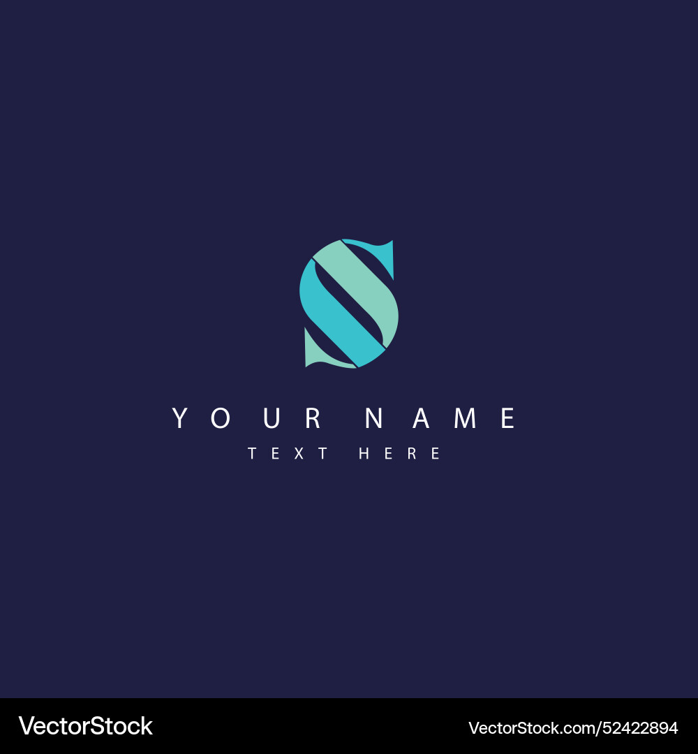 JS Initial Logo - Modern & Elegant Vector Image