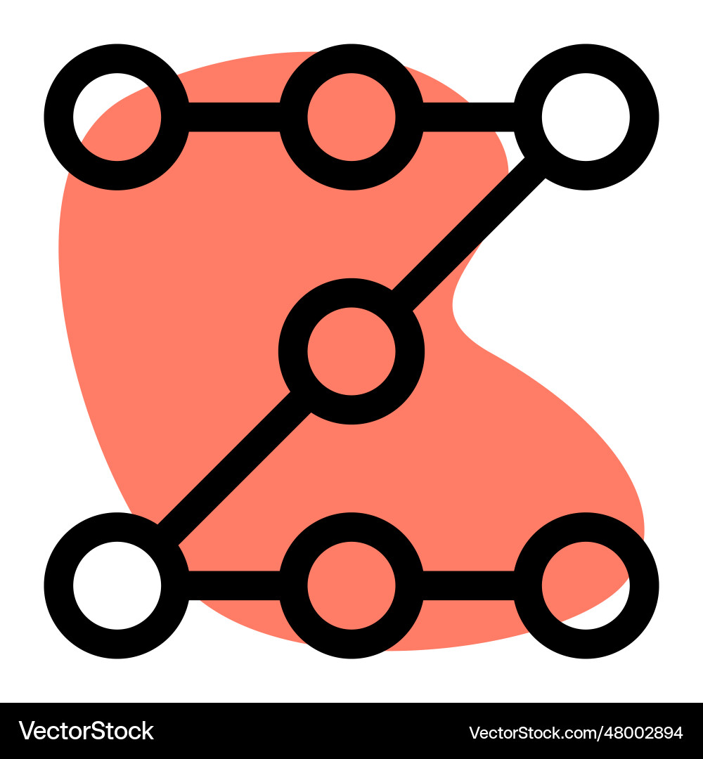 Pattern passcode used for security purpose vector image