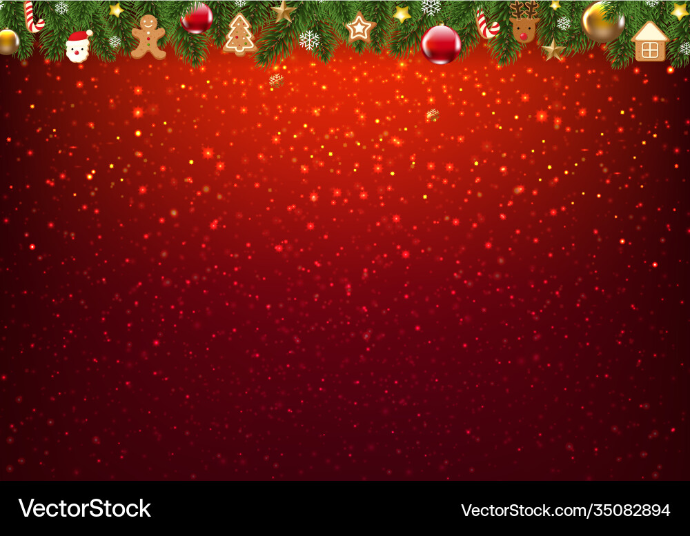 Weihnachtsgrenze xmas Postkarte rot Glitzer Weihnachtsgrenze xmas Postkarte rot Glitzer vektorbild