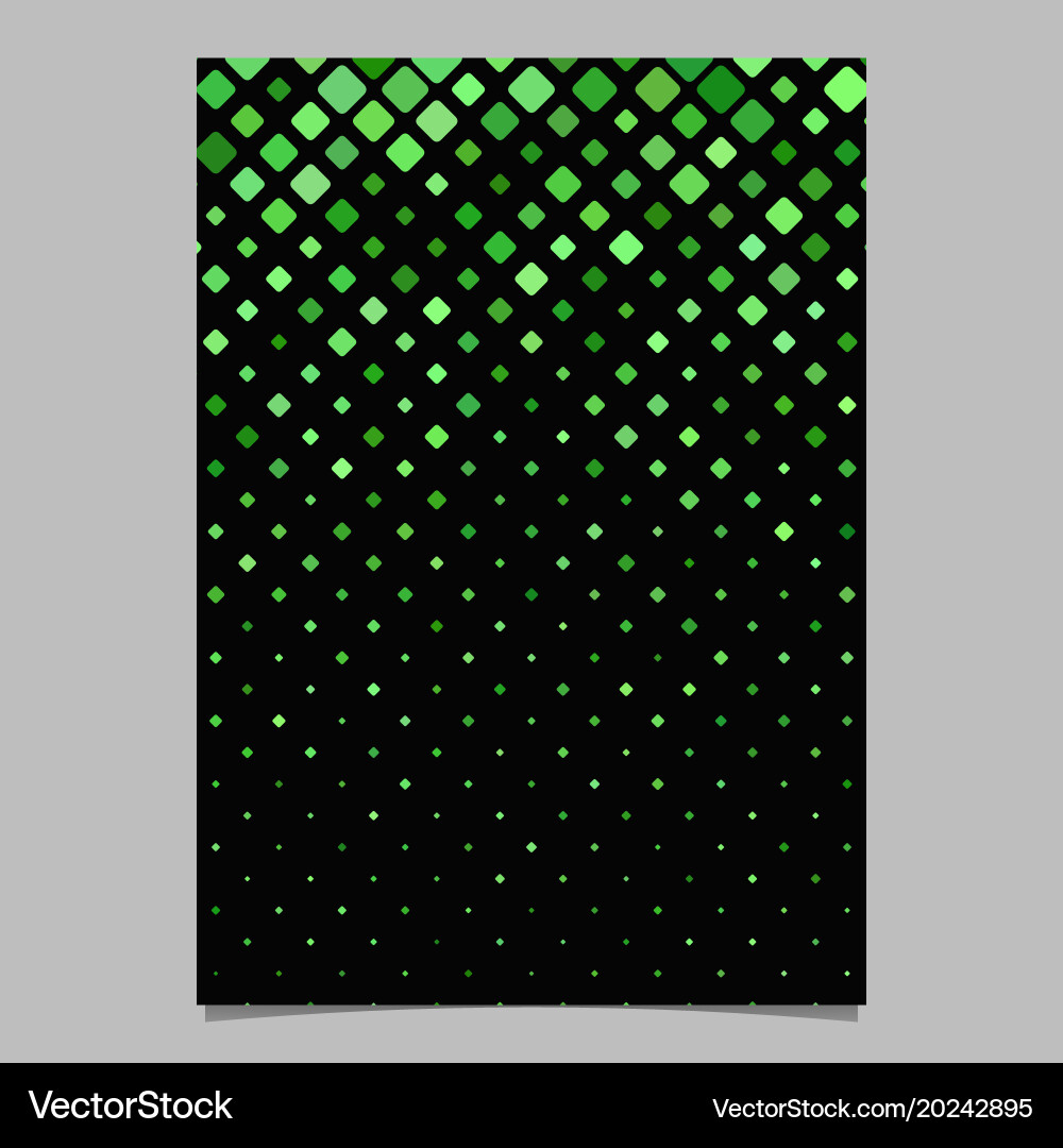 Abstract square pattern brochure design - tile vector image