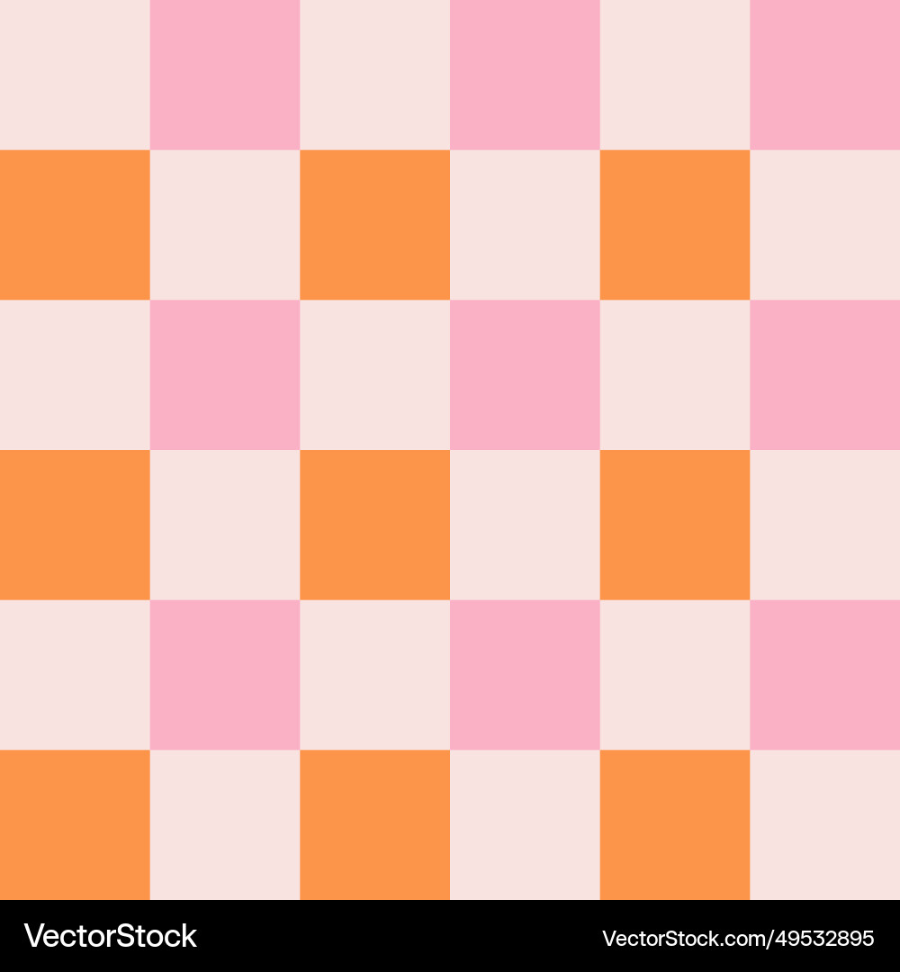 Checkerboard retro groovy square background Checkerboard retro groovy square background Vector Image