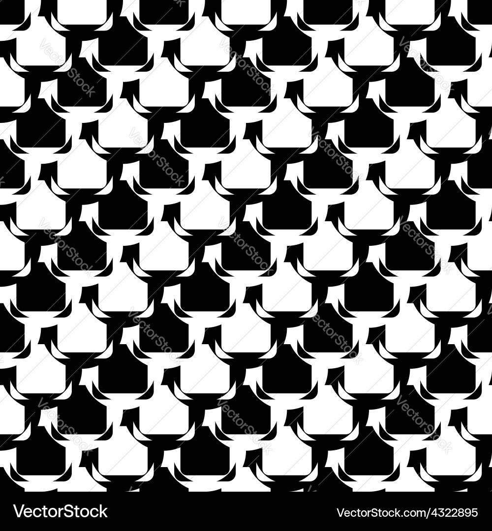 Design seamless monochrome diagonal pattern Vector Image