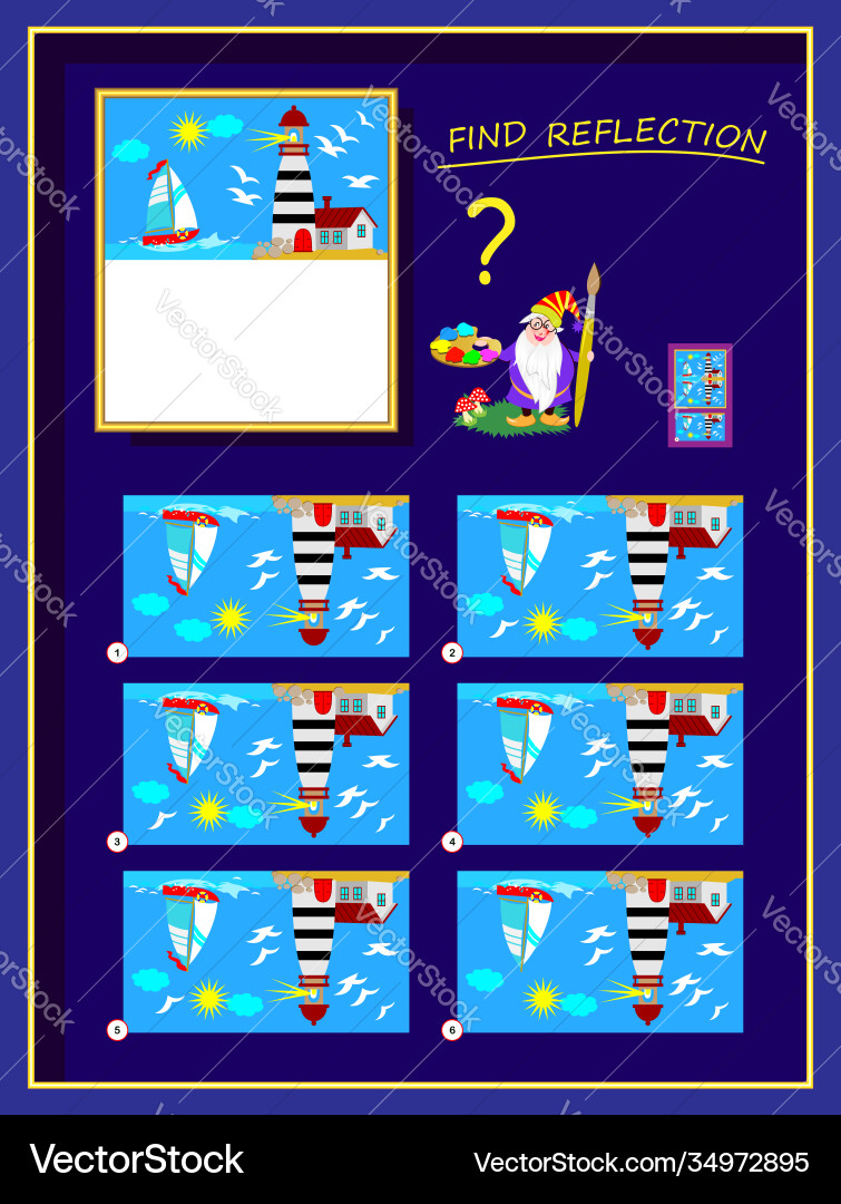 Logic puzzle game for smartest help artist Logic puzzle game for smartest help artist vector image