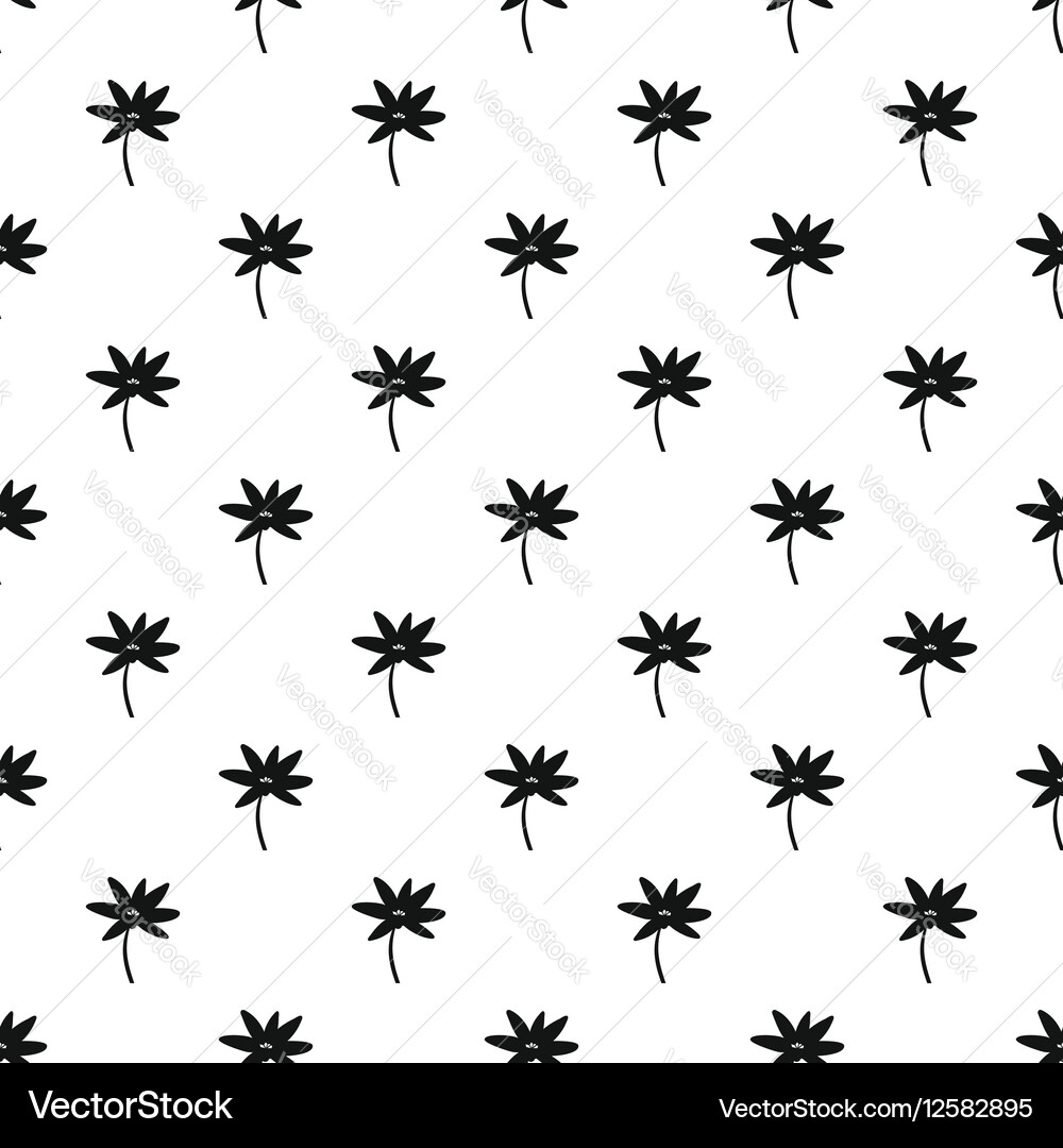 Small leaf pattern simple style Vector Image