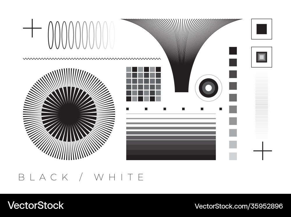 Abstract geometric shapes and objects collection Abstract geometric shapes and objects collection vector image