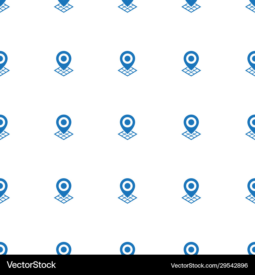 Geo targeting icon pattern seamless isolated vector image
