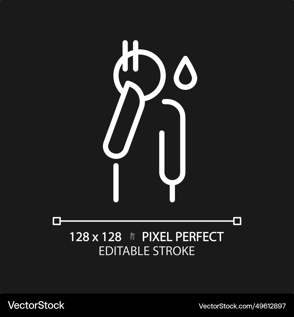 2d thin linear simple white shame icon 2d thin linear simple white shame icon vector image