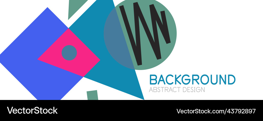 Abstract background blocks lines triangles Abstract background blocks lines triangles Vector Image