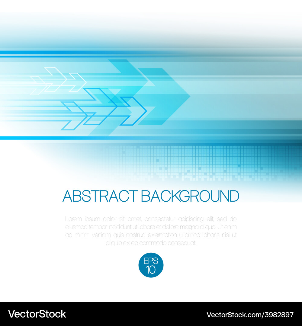 Abstract technology background with lines vector image