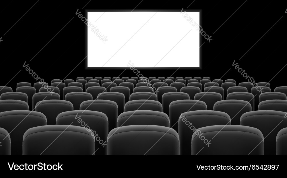 Cinema hall Vector Image