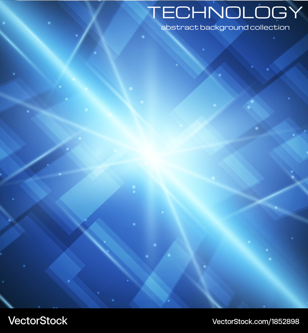 Dynamic Technology Background Vector Image