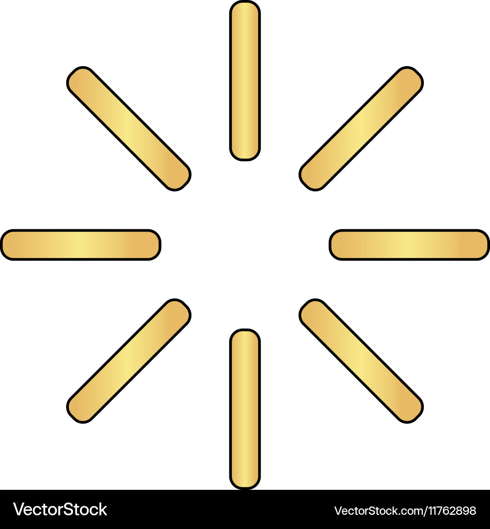 Loading computer symbol vector image