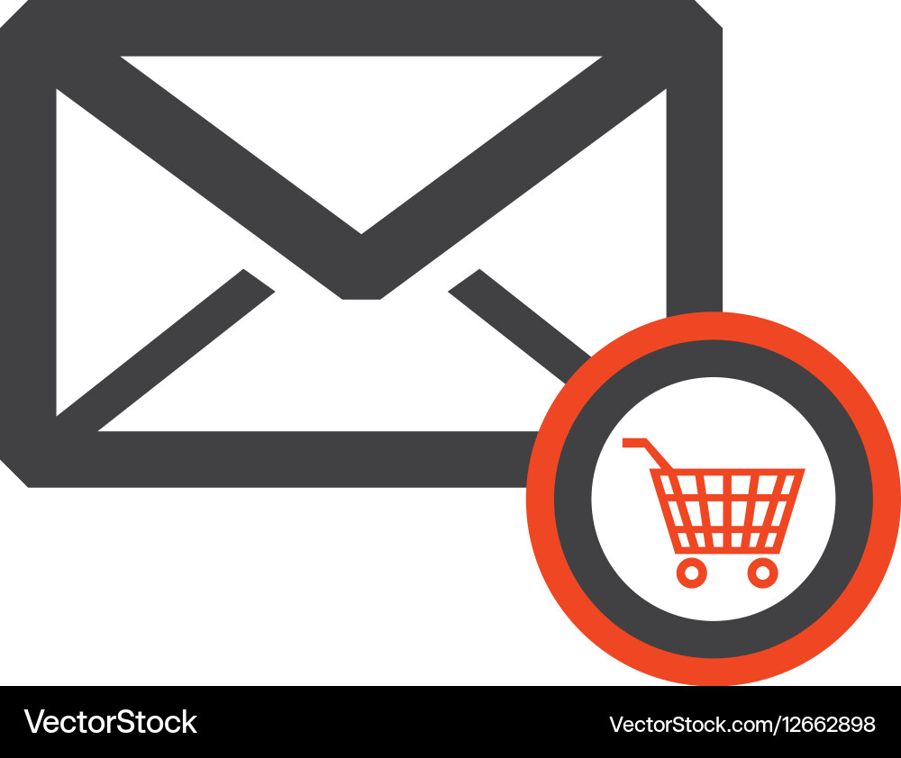 Message envelope mail related icons image Vector Image