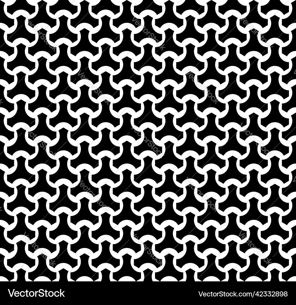Seamless pattern with geometric shape Vector Image