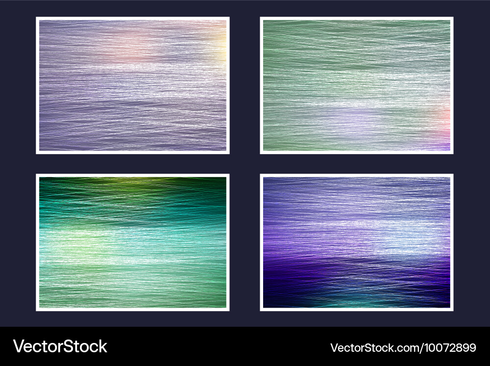 Abstract background set vector image