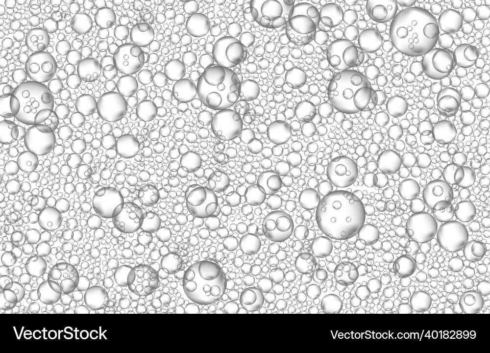Foam isolated on transparent background Foam isolated on transparent background vector image