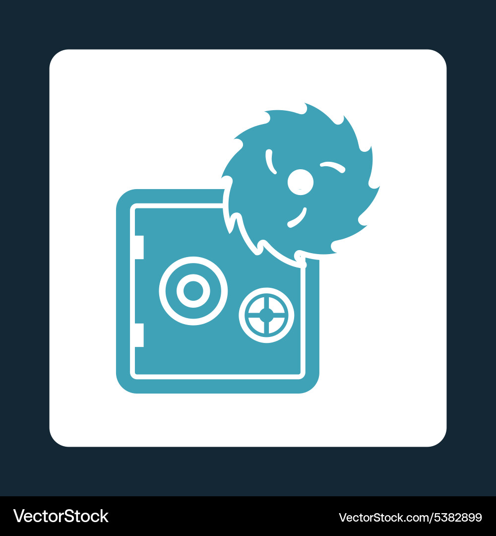 Hacking theft icon Vector Image