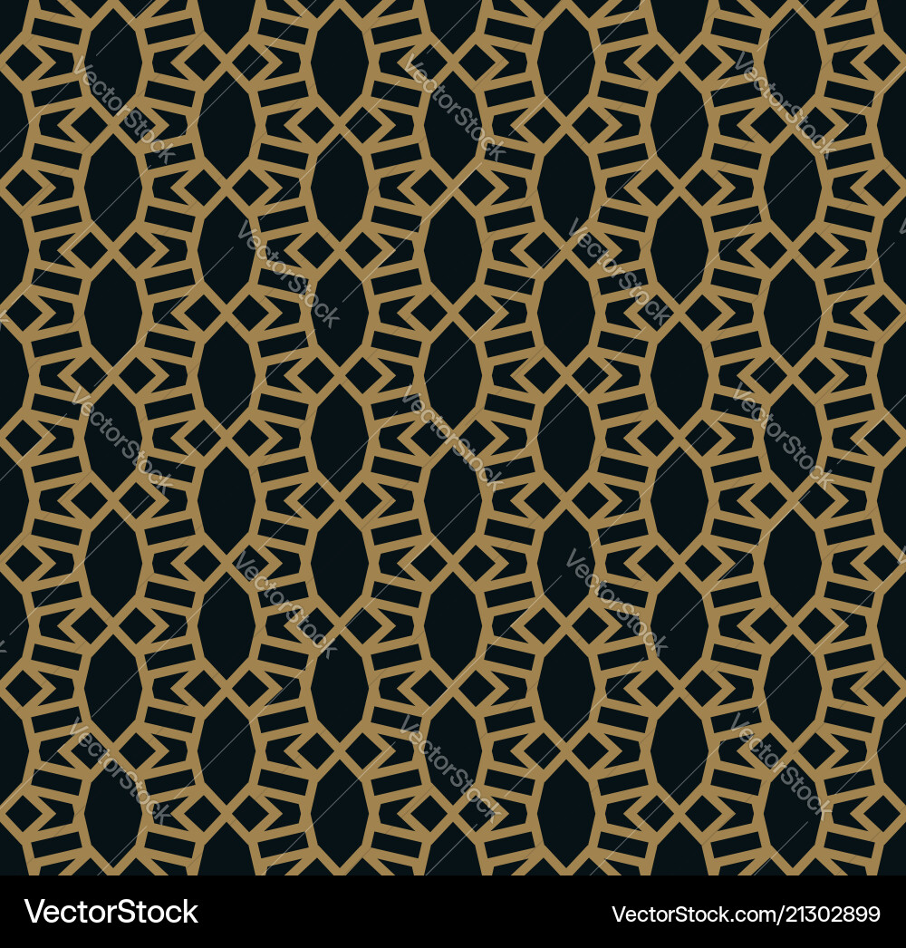 Seamless pattern of intersecting thin gold lines Seamless pattern of intersecting thin gold lines vector image