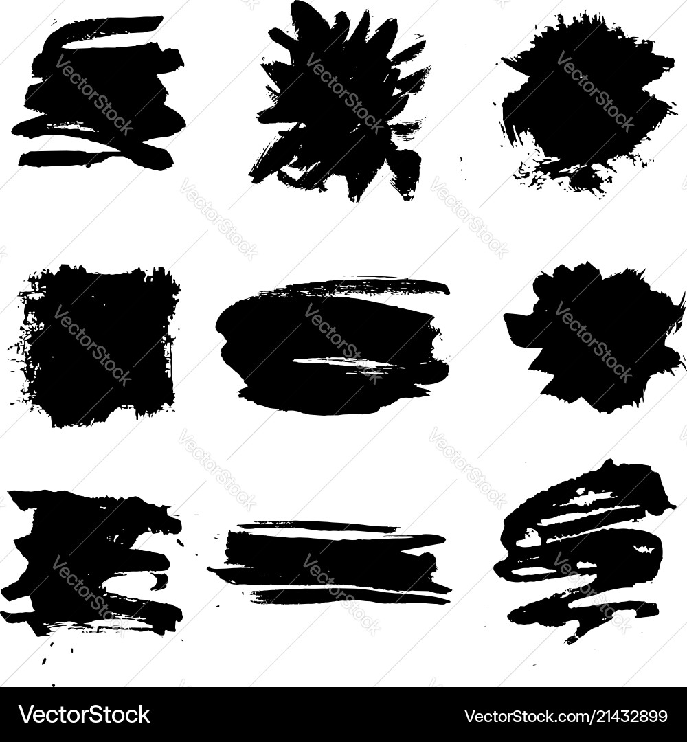 Set of hand drawn design elements Set of hand drawn design elements vector image