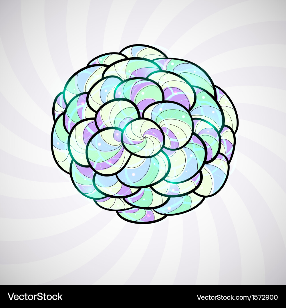 Abstract design element background vector image