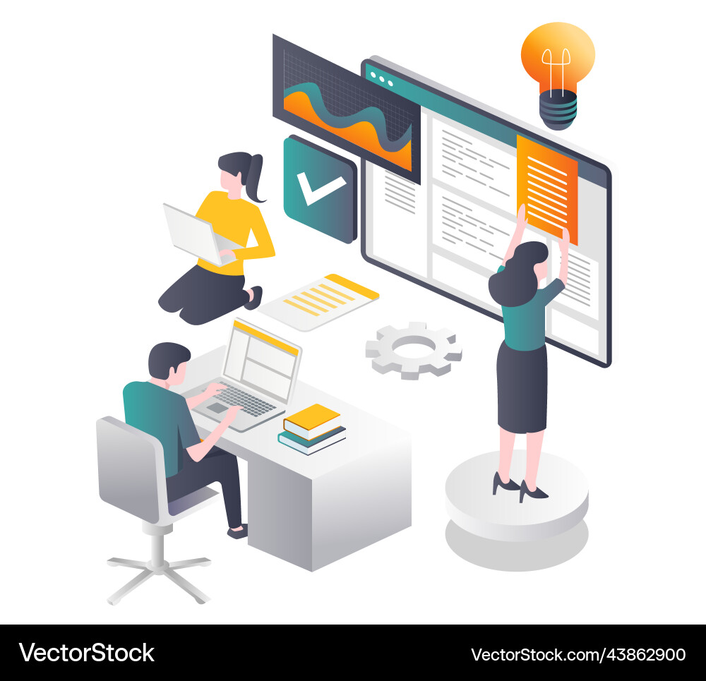 Creative layout of blog and web data Creative layout of blog and web data vector image