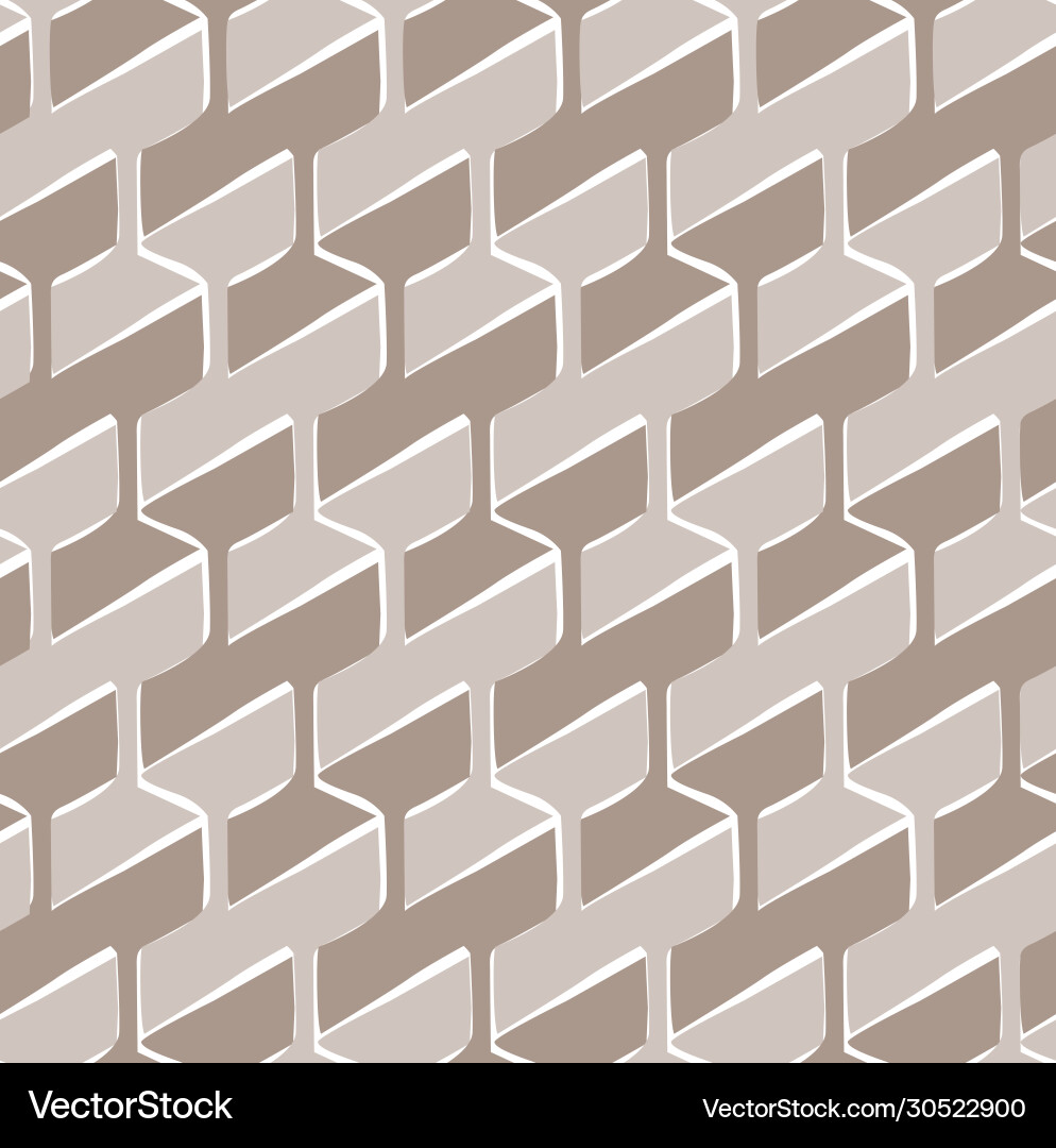 Hexagonal Woven Pattern Vector Image