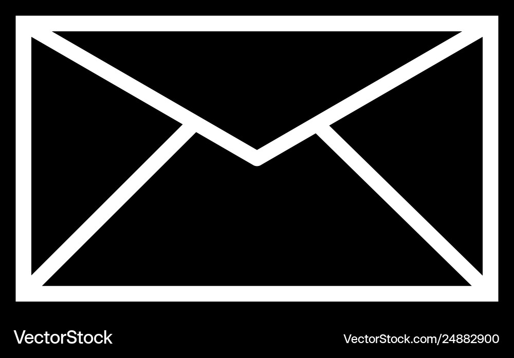 Inbox icon design vector image