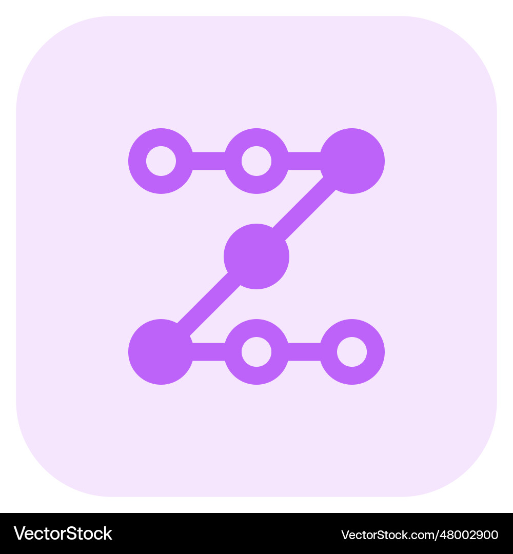 Pattern passcode used for security purpose vector image
