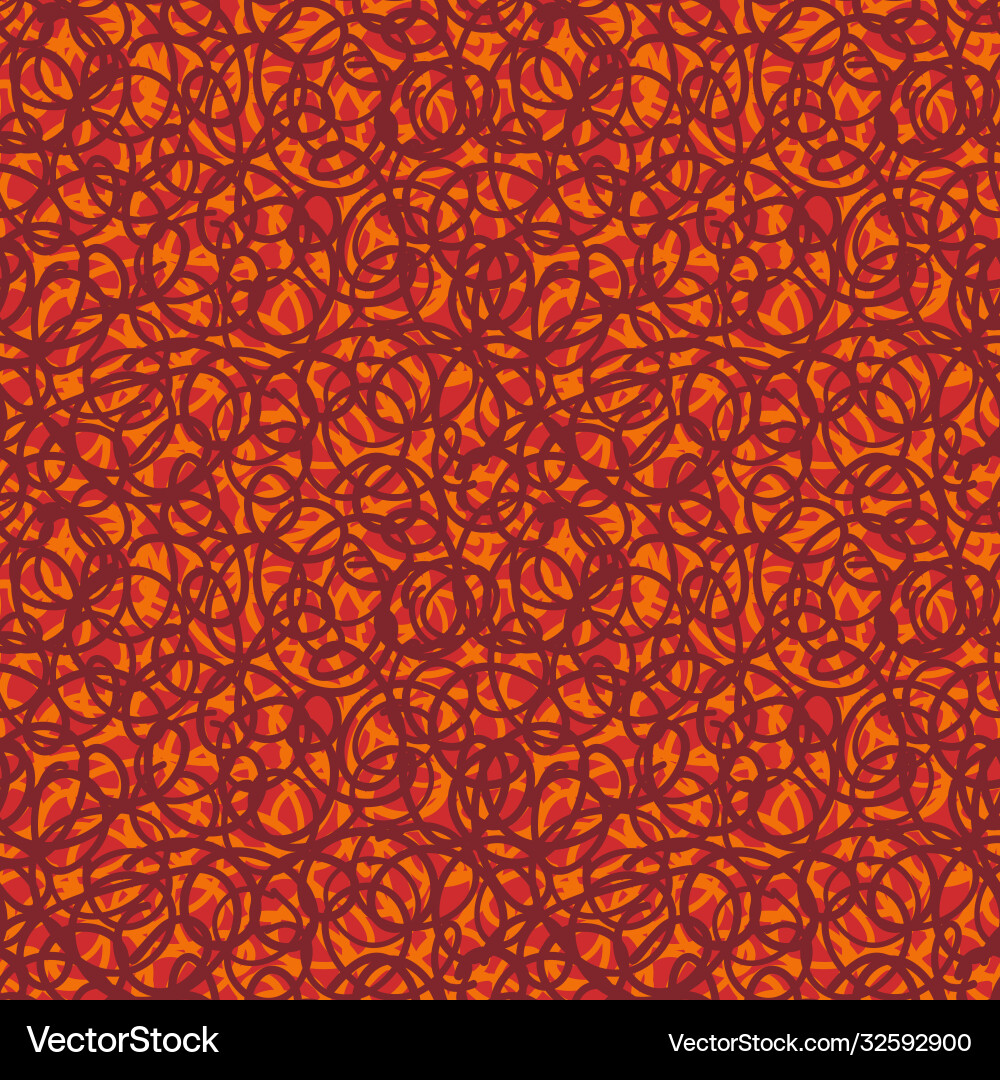 Seamless scribble texture pattern hand Vector Image