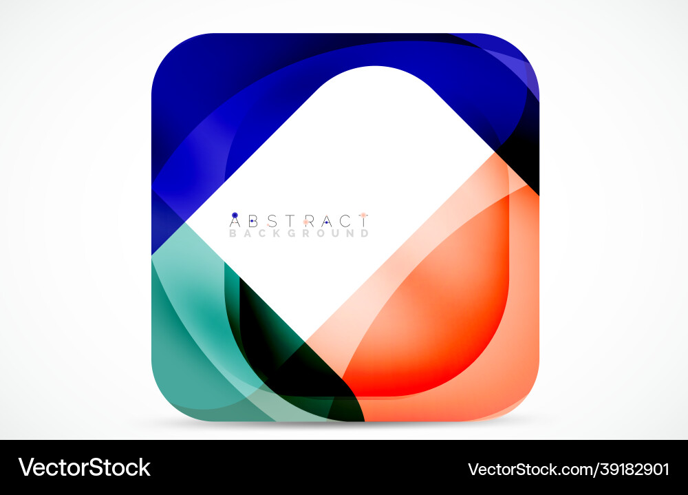 Minimal background abstract square shape Minimal background abstract square shape vector image