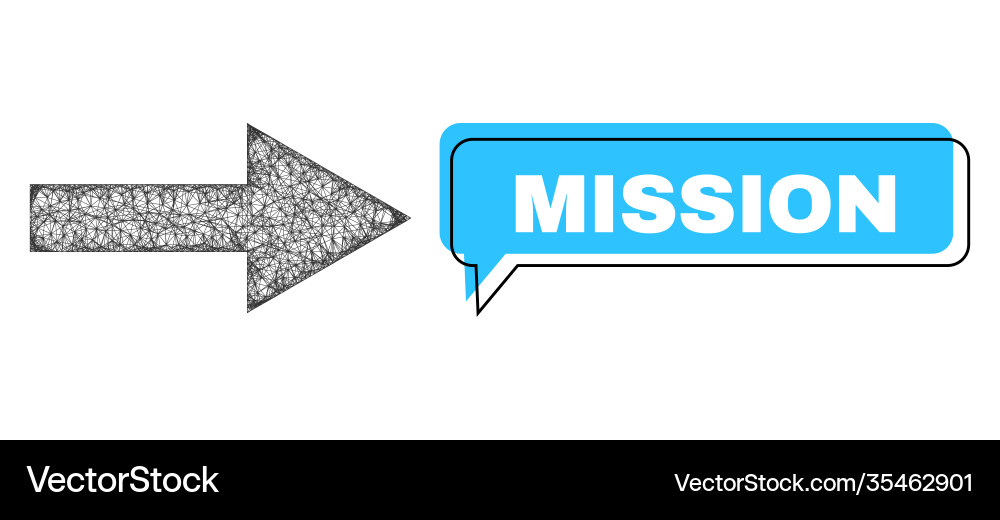 Misplaced mission conversation frame and linear Misplaced mission conversation frame and linear vector image