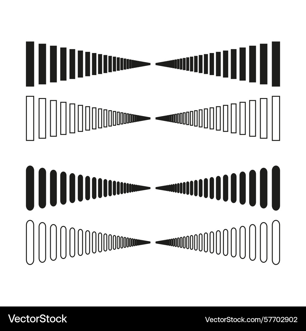 Geometric bars pattern abstract column shapes Geometric bars pattern abstract column shapes vector image