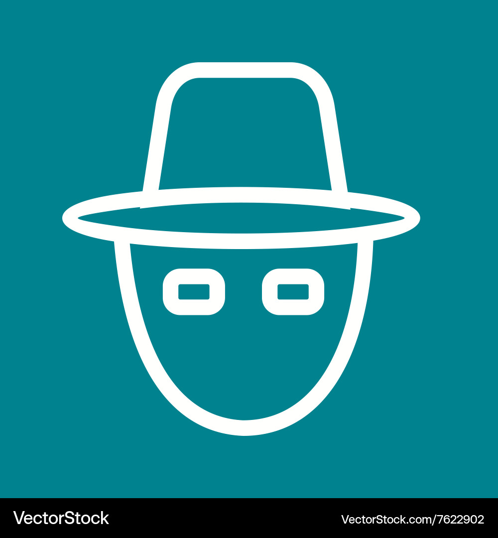 Hacker mask vector image