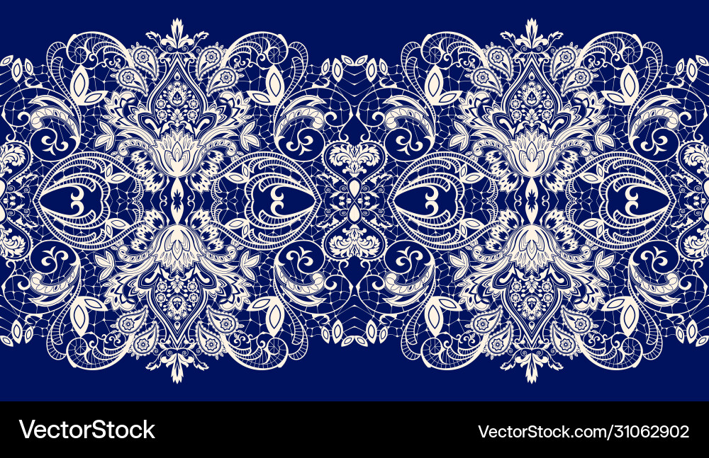 Seamless lace Seamless lace vector image