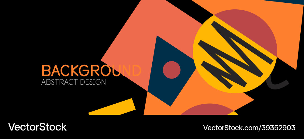 Abstract background blocks lines triangles Abstract background blocks lines triangles vector image