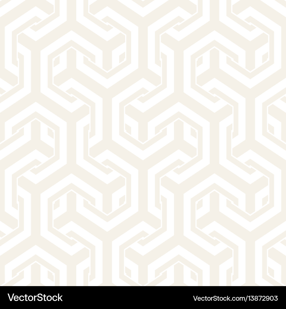 Interlaced Hexagonal Pattern vector image