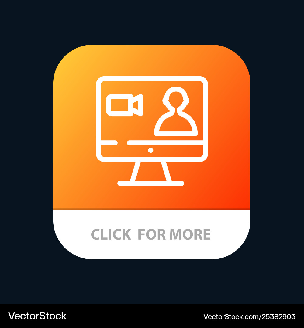 Job search internet computer mobile app button Job search internet computer mobile app button Vector Image