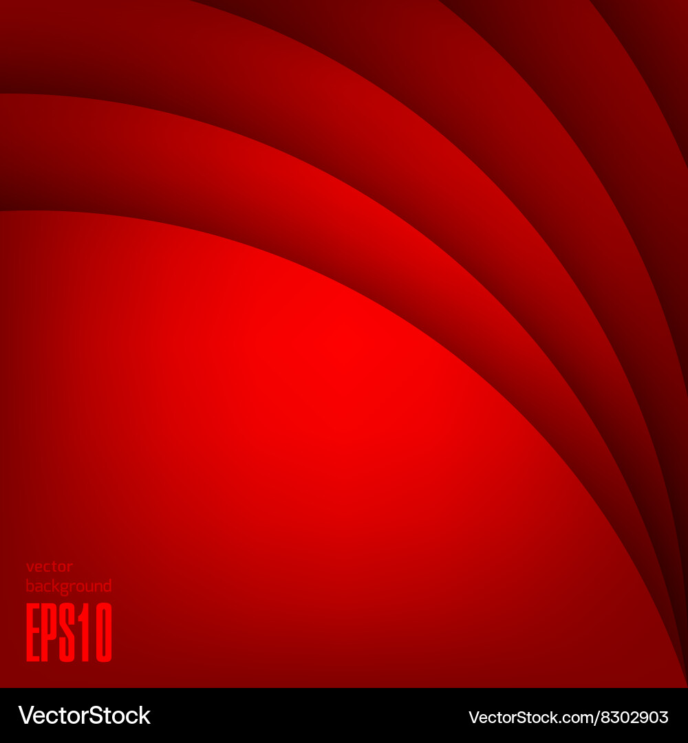 Red Dynamic Background Vector Image