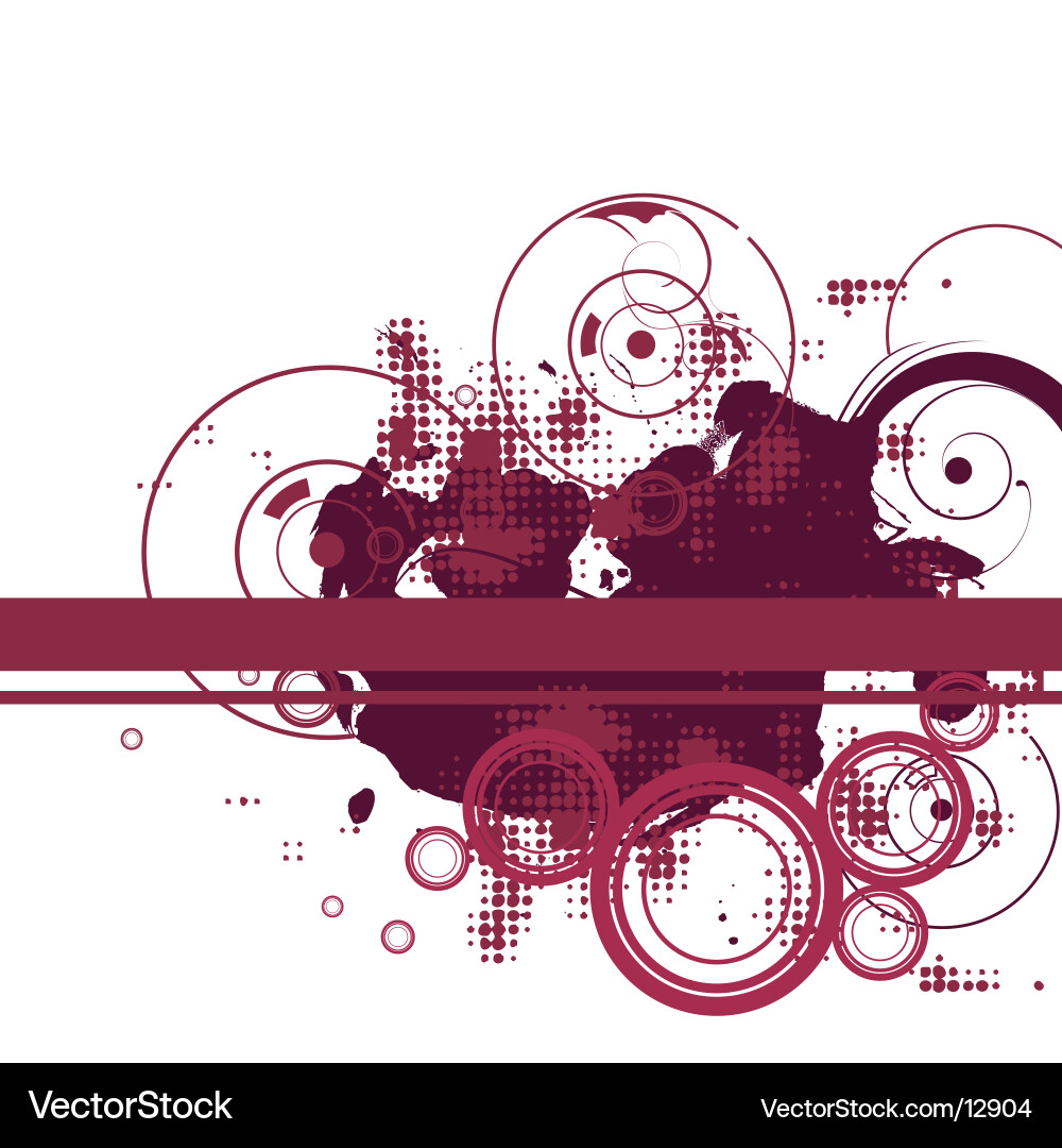 Abstract Circular Background vector image