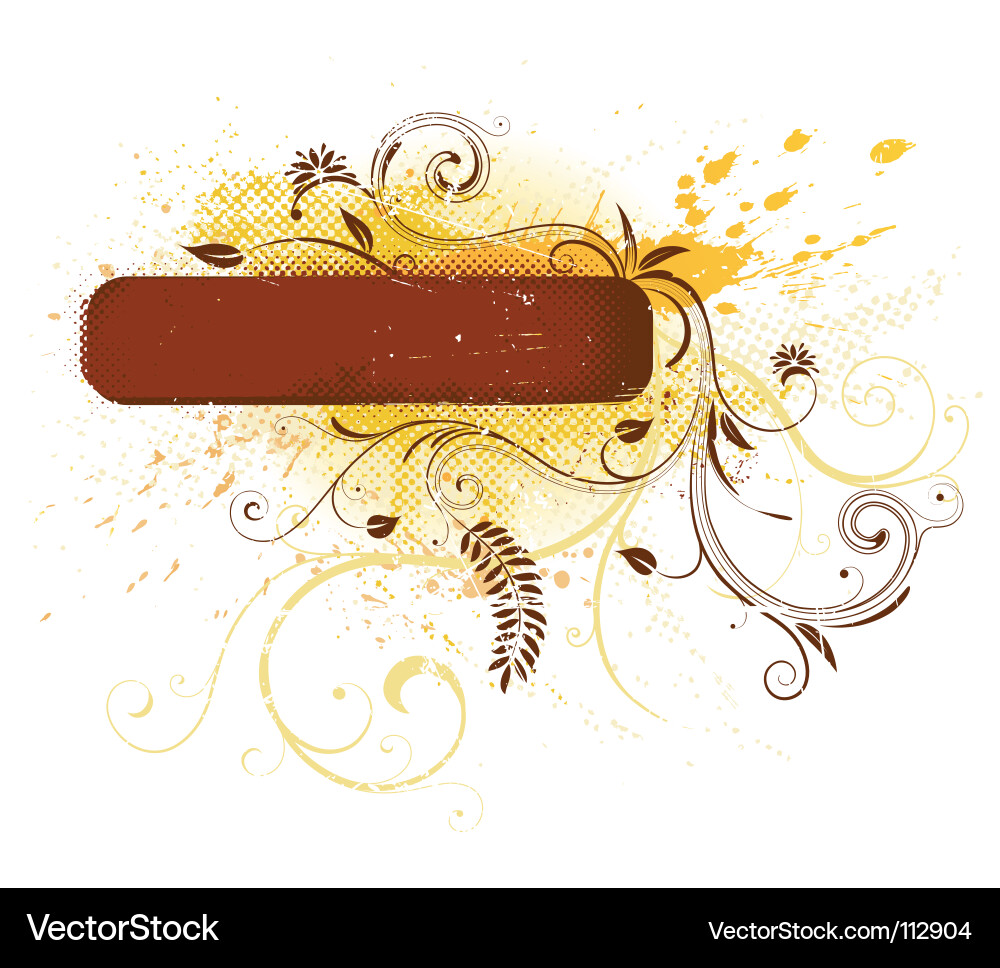 Decorative frame Vector Image